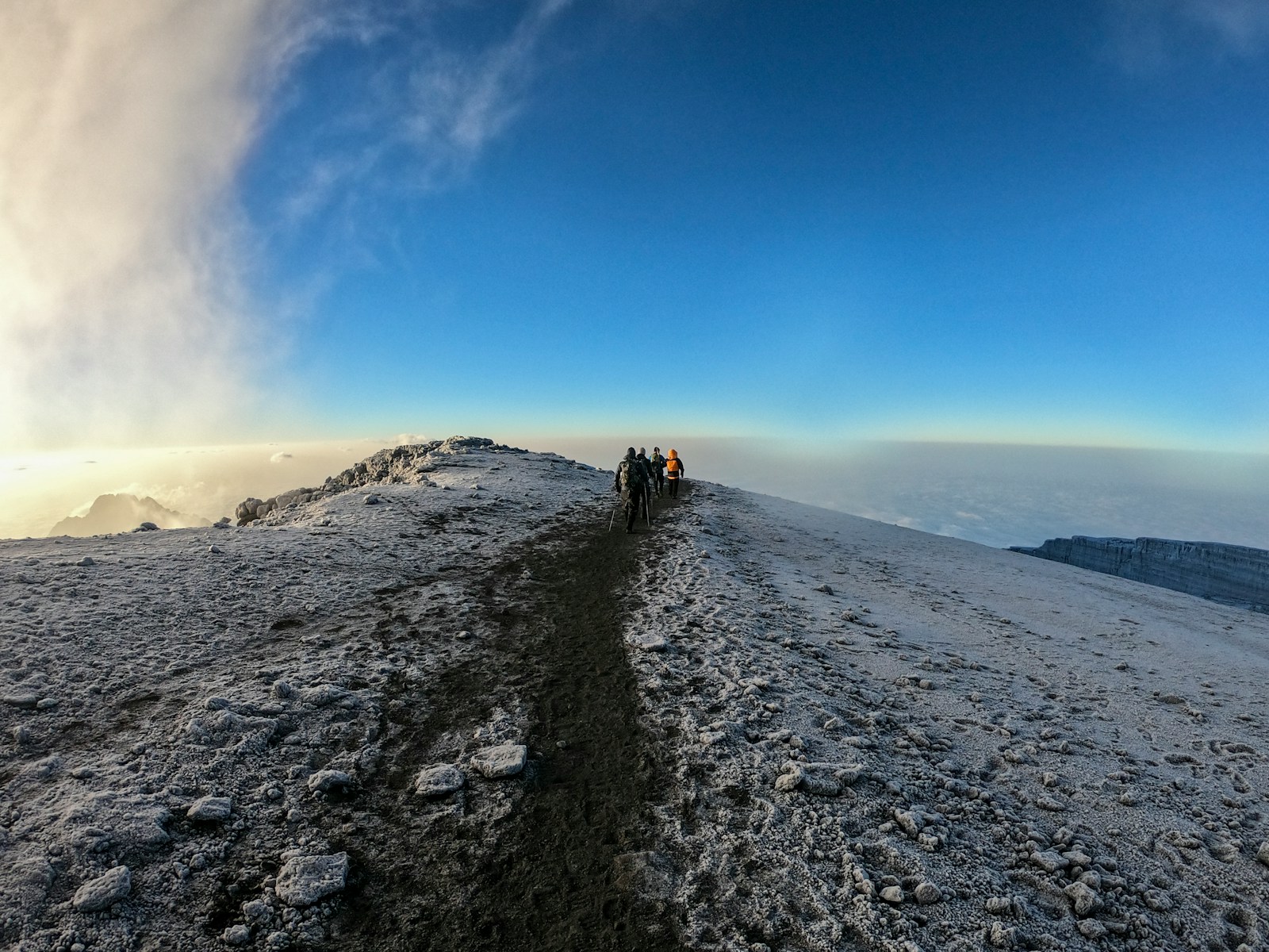 Mountain climbing